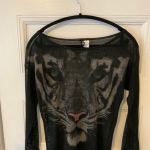 H&M Black Light Blouse